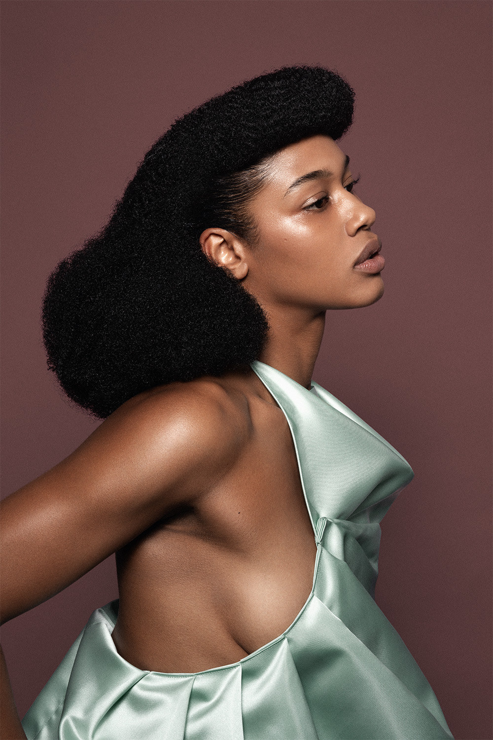 Shaped Afro Textured Hair - Haarmacher Berlin - ECHO Collection